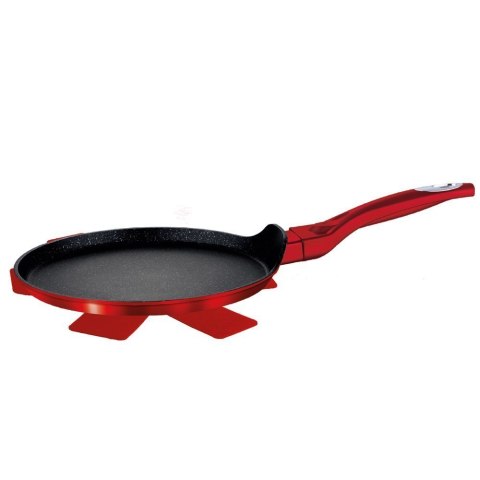 PATELNIA GRANITOWA DO NALEŚNIKÓW 25cm BERLINGER HAUS RED METALLIC LINE BH-1272 BERLINGER HAUS PATELNIA GRANITOWA DO NALEŚNIKÓW 25cm BERLINGER HAUS RED METALLIC LINE BH-1272 BERLINGER HAUS