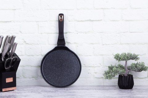 PATELNIA GRANITOWA DO NALEŚNIKÓW 28cm BERLINGER HAUS BH-7137 BLACK ROSE BERLINGER HAUS PATELNIA GRANITOWA DO NALEŚNIKÓW 28cm BERLINGER HAUS BH-7137 BLACK ROSE BERLINGER HAUS