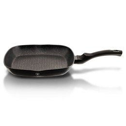PATELNIA GRANITOWA GRILLOWA 28 cm BERLINGER HAUS BH-1846 BLACK SILVER BERLINGER HAUS