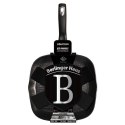 PATELNIA GRANITOWA GRILLOWA 28 cm BERLINGER HAUS BH-1846 BLACK SILVER BERLINGER HAUS