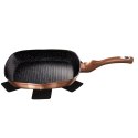 PATELNIA GRANITOWA GRILLOWA 28 cm BERLINGER HAUS ROSE GOLD BH-1521 BERLINGER HAUS