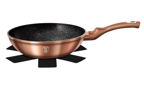 PATELNIA GRANITOWA WOK 28cm BERLINGER HAUS ROSE GOLD BH-1512 BERLINGER HAUS PATELNIA GRANITOWA WOK 28cm BERLINGER HAUS ROSE GOLD BH-1512 BERLINGER HAUS