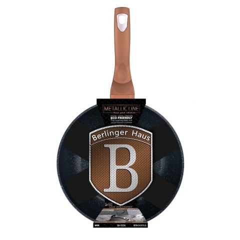 PATELNIA GRANITOWA WOK 28cm BERLINGER HAUS ROSE GOLD BH-1512 BERLINGER HAUS PATELNIA GRANITOWA WOK 28cm BERLINGER HAUS ROSE GOLD BH-1512 BERLINGER HAUS