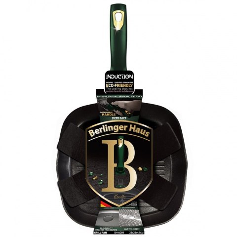 PATELNIA GRILLOWA 28cm BERLINGER HAUS BH-6089 EMERALD BERLINGER HAUS PATELNIA GRILLOWA 28cm BERLINGER HAUS BH-6089 EMERALD BERLINGER HAUS