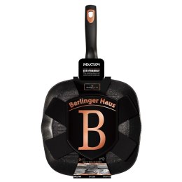 PATELNIA GRILLOWA GRANITOWA 28cm BERLINGER HAUS BLACK ROSE BH-1636 BERLINGER HAUS