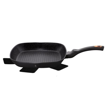 PATELNIA GRILLOWA GRANITOWA 28cm BERLINGER HAUS BLACK ROSE BH-1636 BERLINGER HAUS PATELNIA GRILLOWA GRANITOWA 28cm BERLINGER HAUS BLACK ROSE BH-1636 BERLINGER HAUS