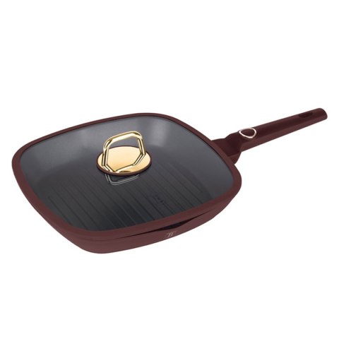 PATELNIA GRILLOWA TYTANOWA Z POKRYWĄ 28cm BERLINGER HAUS BH-8037 LEONARDO BERLINGER HAUS PATELNIA GRILLOWA TYTANOWA Z POKRYWĄ 28cm BERLINGER HAUS BH-8037 LEONARDO BERLINGER HAUS