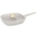 PATELNIA GRILLOWA TYTANOWA Z POKRYWĄ 28cm BERLINGER HAUS BH-8067 SAHARA BERLINGER HAUS