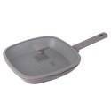 PATELNIA GRILLOWA TYTANOWA Z POKRYWĄ 28cm BERLINGER HAUS BH-8097 TAUPE BERLINGER HAUS