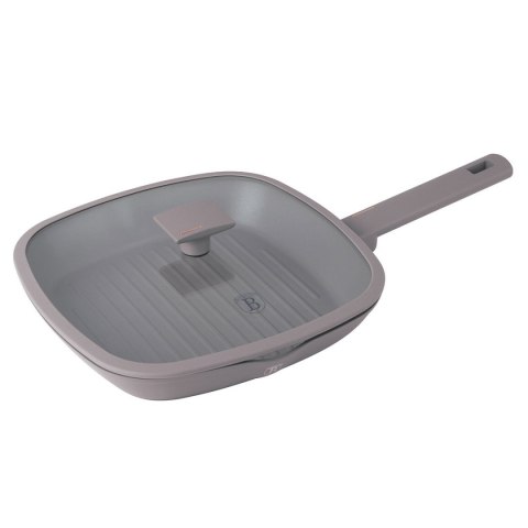 PATELNIA GRILLOWA TYTANOWA Z POKRYWĄ 28cm BERLINGER HAUS BH-8097 TAUPE BERLINGER HAUS PATELNIA GRILLOWA TYTANOWA Z POKRYWĄ 28cm BERLINGER HAUS BH-8097 TAUPE BERLINGER HAUS