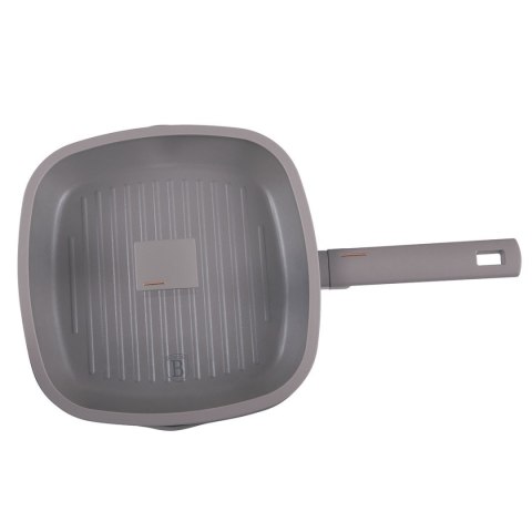 PATELNIA GRILLOWA TYTANOWA Z POKRYWĄ 28cm BERLINGER HAUS BH-8097 TAUPE BERLINGER HAUS PATELNIA GRILLOWA TYTANOWA Z POKRYWĄ 28cm BERLINGER HAUS BH-8097 TAUPE BERLINGER HAUS