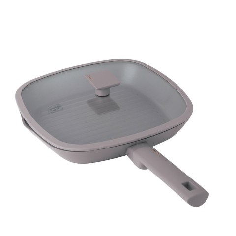 PATELNIA GRILLOWA TYTANOWA Z POKRYWĄ 28cm BERLINGER HAUS BH-8097 TAUPE BERLINGER HAUS PATELNIA GRILLOWA TYTANOWA Z POKRYWĄ 28cm BERLINGER HAUS BH-8097 TAUPE BERLINGER HAUS