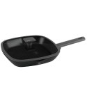PATELNIA GRILLOWA TYTANOWA Z POKRYWĄ 28cm BERLINGER HAUS BH-8127 ANTRACIT BERLINGER HAUS