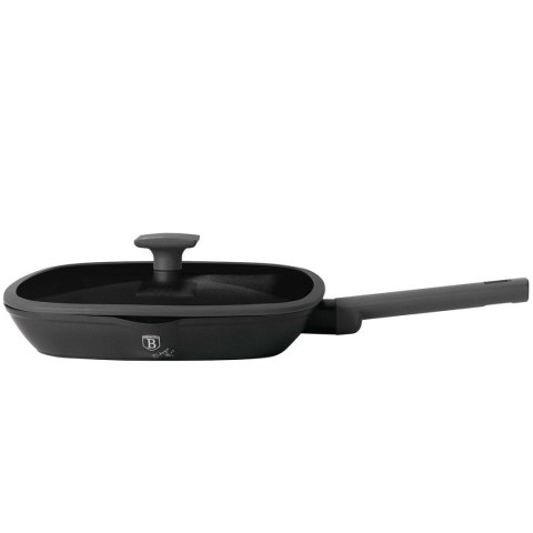 PATELNIA GRILLOWA TYTANOWA Z POKRYWĄ 28cm BERLINGER HAUS BH-8127 ANTRACIT BERLINGER HAUS PATELNIA GRILLOWA TYTANOWA Z POKRYWĄ 28cm BERLINGER HAUS BH-8127 ANTRACIT BERLINGER HAUS