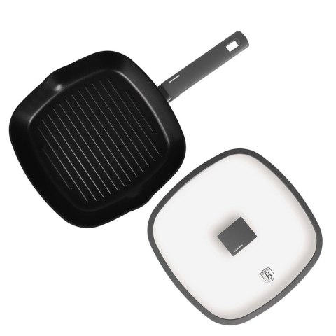 PATELNIA GRILLOWA TYTANOWA Z POKRYWĄ 28cm BERLINGER HAUS BH-8127 ANTRACIT BERLINGER HAUS PATELNIA GRILLOWA TYTANOWA Z POKRYWĄ 28cm BERLINGER HAUS BH-8127 ANTRACIT BERLINGER HAUS