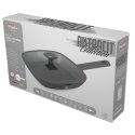 PATELNIA GRILLOWA TYTANOWA Z POKRYWĄ 28cm BERLINGER HAUS BH-8127 ANTRACIT BERLINGER HAUS