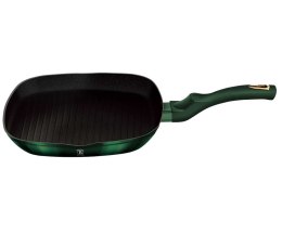 PATELNIA TYTANOWA GRILLOWA BERLINGER HAUS 28cm BH-6050 EMERALD BERLINGER HAUS