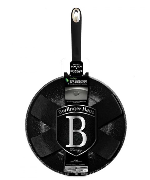 PATELNIA WOK GRANITOWY 28cm BERLINGERHAUS BH-6126 BERLINGER HAUS PATELNIA WOK GRANITOWY 28cm BERLINGERHAUS BH-6126 BERLINGER HAUS