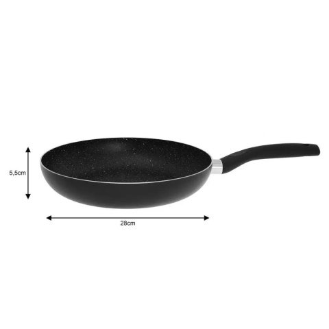 PATELNIA Z POWŁOKĄ MARMUROWĄ KINGHOFF MARMO 28cm KH-3983 KINGHOFF PATELNIA Z POWŁOKĄ MARMUROWĄ KINGHOFF MARMO 28cm KH-3983 KINGHOFF