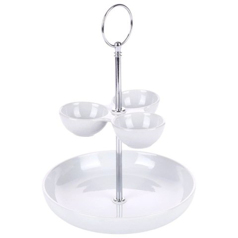 PATERA PORCELANOWA PIĘTROWA NA PRZEKĄSKI 139378 ALPINA PATERA PORCELANOWA PIĘTROWA NA PRZEKĄSKI 139378 ALPINA