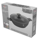 PŁASKI GARNEK TYTANOWY Z POKRYWĄ 28cm BERLINGER HAUS BH-8128 ANTRACIT BERLINGER HAUS