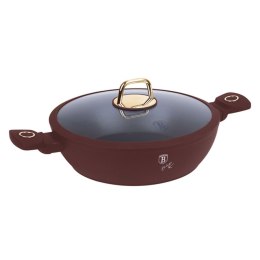 PŁASKI GARNEK TYTANOWY Z POKRYWĄ 30cm BERLINGER HAUS BH-8039 LEONARDO BERLINGER HAUS