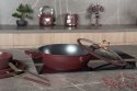 PŁASKI GARNEK TYTANOWY Z POKRYWĄ 30cm BERLINGER HAUS BH-8039 LEONARDO BERLINGER HAUS