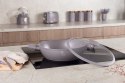 PŁASKI GARNEK TYTANOWY Z POKRYWĄ 30cm BERLINGER HAUS BH-8099 TAUPE BERLINGER HAUS