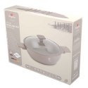PŁASKI GARNEK TYTANOWY Z POKRYWĄ 30cm BERLINGER HAUS BH-8099 TAUPE BERLINGER HAUS