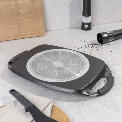 PŁYTA GRILLOWA TYTANOWA 47cm BERLINGER HAUS BH-8137 ANTRACIT BERLINGER HAUS PŁYTA GRILLOWA TYTANOWA 47cm BERLINGER HAUS BH-8137 ANTRACIT BERLINGER HAUS
