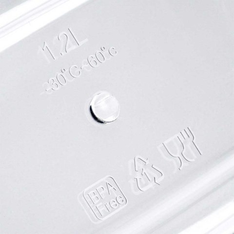 POJEMNIK HERMETYCZNY NA PRODUKTY SYPKIE 1,2l MISTY VILDE POJEMNIK HERMETYCZNY NA PRODUKTY SYPKIE 1,2l MISTY VILDE