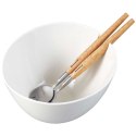 PORCELANOWA MISA DO SAŁAT Z PRZYBORAMI KLAUSBERG KB-7787 BIAŁA KLAUSBERG