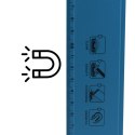 POZIOMNICA BITUXX 80 CM Z MAGNESEM ALUMINIOWA PRECYZYJNE LIBELLE SOLIDNA Bituxx