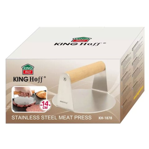 PRASKA DOCISK DO STEKÓW BURGERÓW KINGHOFF KH-1878 KINGHOFF PRASKA DOCISK DO STEKÓW BURGERÓW KINGHOFF KH-1878 KINGHOFF