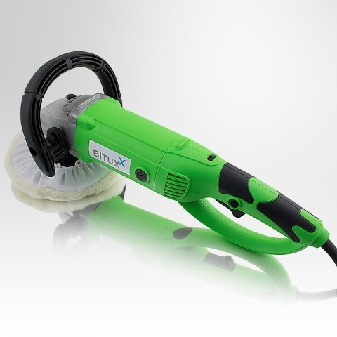Polerka 1200W z Regulacją Prędkości + 25 Gąbek i Pasta NANO Gotowy Zestaw Bituxx Polerka 1200W z Regulacją Prędkości + 25 Gąbek i Pasta NANO Gotowy Zestaw Bituxx