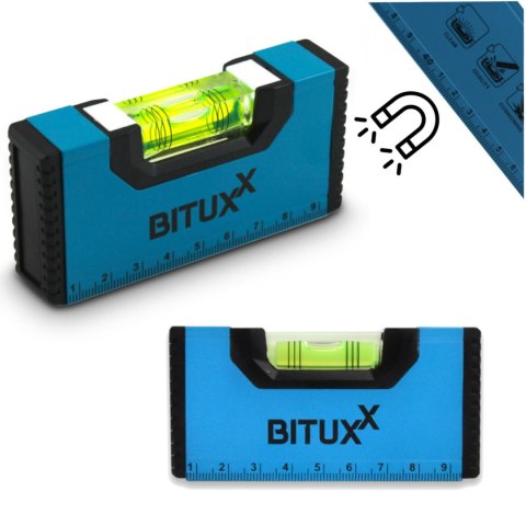 Poziomica magnetyczna Bituxx Mini 10cm Bituxx Poziomica magnetyczna Bituxx Mini 10cm Bituxx