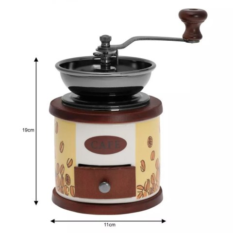 RĘCZNY MŁYNEK DO KAWY PRZYPRAW KINGHOFF KH-4144 KINGHOFF RĘCZNY MŁYNEK DO KAWY PRZYPRAW KINGHOFF KH-4144 KINGHOFF