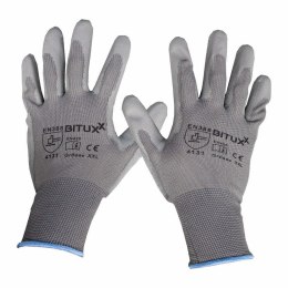 RĘKAWICZKI RĘKAWICE POWŁOKA PU ROBOCZE S-XXL 5 PAR Bituxx