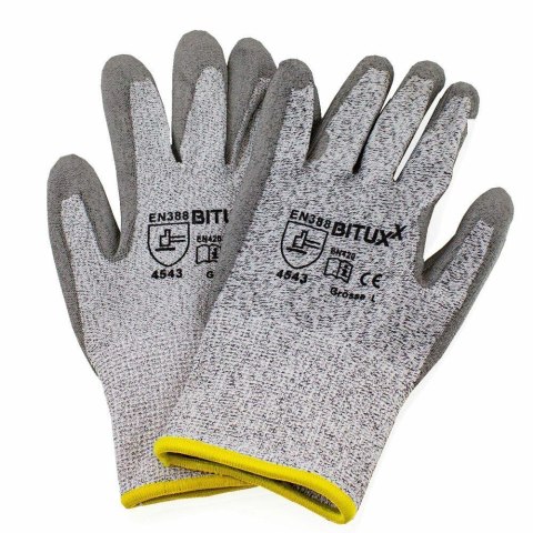 RĘKAWICZKI RĘKAWICE POWŁOKA PU ROBOCZE S-XXL 5 PAR Bituxx RĘKAWICZKI RĘKAWICE POWŁOKA PU ROBOCZE S-XXL 5 PAR Bituxx