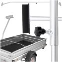Regulowany wspornik plandeki przyczepy 140-210 cm aluminium wytrzymały Bituxx