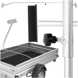 Regulowany wspornik plandeki przyczepy 140-210 cm aluminium wytrzymały Bituxx