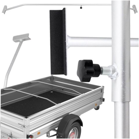Regulowany wspornik plandeki przyczepy 140-210 cm aluminium wytrzymały Bituxx Regulowany wspornik plandeki przyczepy 140-210 cm aluminium wytrzymały Bituxx