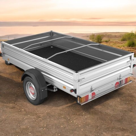 Regulowany wspornik plandeki przyczepy 140-210 cm aluminium wytrzymały Bituxx Regulowany wspornik plandeki przyczepy 140-210 cm aluminium wytrzymały Bituxx