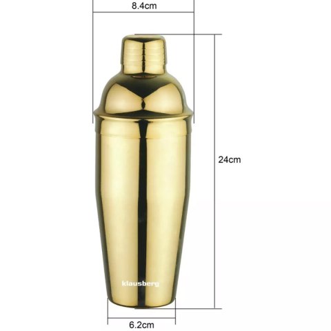 SHAKER BARMAŃSKI DO KOKTAJLI 750ml KLAUSBERG KB-7649 KLAUSBERG SHAKER BARMAŃSKI DO KOKTAJLI 750ml KLAUSBERG KB-7649 KLAUSBERG