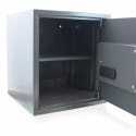 Sejf Domowy Elektroniczny Grafitowy 13 kg Zamek Szyfrowy Klucz Awaryjny Bituxx