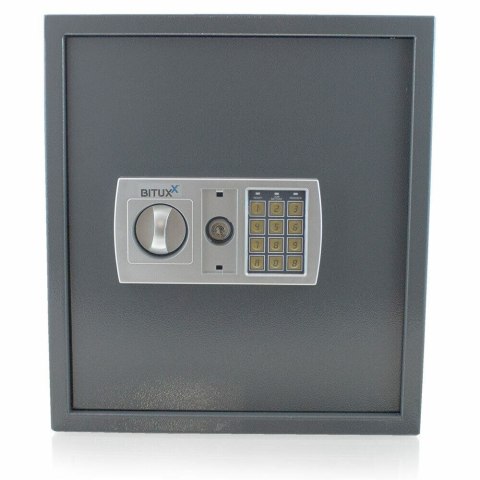 Sejf Domowy Elektroniczny Grafitowy 13 kg Zamek Szyfrowy Klucz Awaryjny Bituxx Sejf Domowy Elektroniczny Grafitowy 13 kg Zamek Szyfrowy Klucz Awaryjny Bituxx