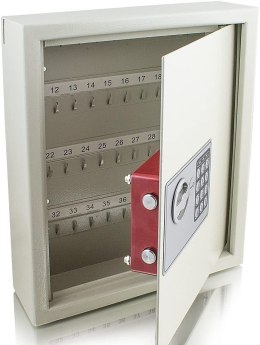 Sejf na Klucze Elektroniczny 48 Haczyków Zabezpieczenie Montaż Ścienny Bituxx