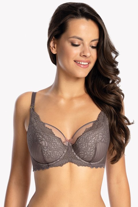 Biustonosz Soft Biustonosz Semi-Soft Model Zofia 1123 Brown - Gaia Biustonosz Soft Biustonosz Semi-Soft Model Zofia 1123 Brown - Gaia