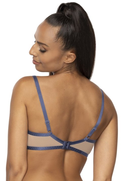 Biustonosz push up Biustonosz Push-up Model M-3804/11/1 Frances Beige/Navy - Mat Biustonosz push up Biustonosz Push-up Model M-3804/11/1 Frances Beige/Navy - Mat