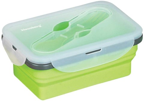 SILIKONOWY SKŁADANY LUNCH BOX KLAUSBERG KB-7021 KLAUSBERG SILIKONOWY SKŁADANY LUNCH BOX KLAUSBERG KB-7021 KLAUSBERG
